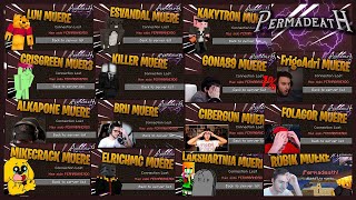 TODAS LAS MUERTES EN PERMADEATH [upl. by Balthasar240]