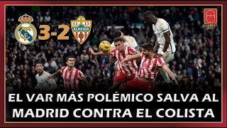 😱​ ¡EL ARBITRAJE DE VAR MÁS POLÉMICO 😱​  EL MADRID REMONTA AL COLISTA EN EL 99 [upl. by Bruis]