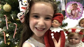 REBORN HAPPY MAIL CHRISTMAS EVE SPECIAL MEET OUR INCREDIBLE HAND SCULPTED ELF ON THE SHELF [upl. by Courtland322]