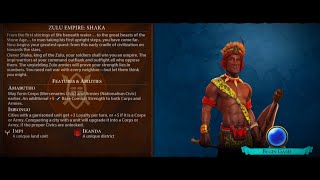 4K UHD  CIVILIZATION 6 ZULU  PART 5 [upl. by Ainak]