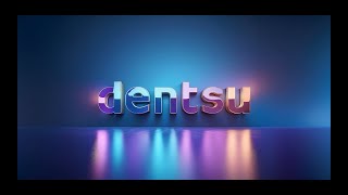 Dentsu logo animation with Adobe Firefly [upl. by Inesita783]