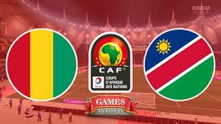 Guinea vs Gambia  CAN Africa Cup Of Nations Final 2024  eFootball PES Gameplay PC HD [upl. by Schou]