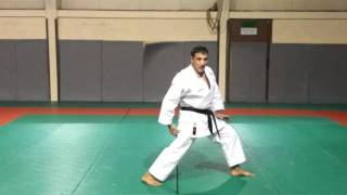 Karate  Yori Ashi  le pas trainé KarateBlognet [upl. by Bohner211]