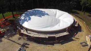 Monolithic Dome Tornado Shelter in Birmingham [upl. by Mailliwnhoj]