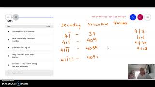 Decoding Vinculum Number  How to solve vinculum Number [upl. by Aihsei]