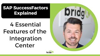 SAP SuccessFactors Integration Center  The 4 Essential Features [upl. by Eenet]