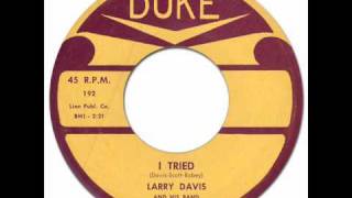 Rockin Blues  Fenton Robinsong  I TRIED  Larry Davis Duke 192 1958 [upl. by Pan]