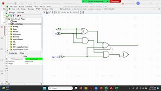 Logisim evolution Subcircuit Adder debug example IBA ITC Fall 23 Karachi [upl. by Chamkis591]