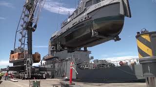 LSV3 General Brehon B Somervell Loads Army Watercraft [upl. by Calmas]