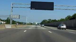 Northern Expressway Interstate 93 Exits 28 to 37 northbound [upl. by Oglesby166]