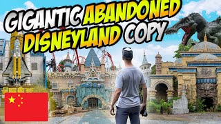 This ABANDONED theme park has EVERYTHING  Gigantic DISNEYLAND copy [upl. by Tyra]