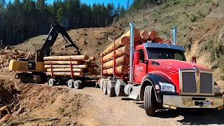 🚩Mega Tigercat Logger Tigercat unveils largest machine Tigercat forestry equipment USA [upl. by Enelear]