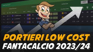 PORTIERI LOW COST  Consigli Asta Fantacalcio 202324 [upl. by Straub330]