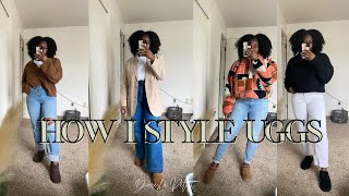 How I Style Uggs  Tazz  Tasman Ultra Mini  and Slippers  ugg uggs ootd outfits outfitideas [upl. by Bradstreet]