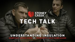 Stoney Creek TECH TALK  Understanding Insulation  difference between Goose Down amp Primaloft® Gold [upl. by Crockett684]