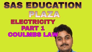 Electricity Class 10th Electric chargeCoulombs law [upl. by Kenrick981]