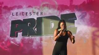 Livin Joy Performs Dont Stop Movin LIVE at Leicester Gay Pride  Victoria Park 010918 [upl. by Lejeune]