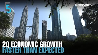 EVENING 5 Malaysia’s 2Q economic growth accelerates faster than expected advance estimates show [upl. by Spalding133]