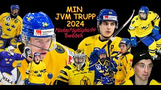 MIN JVM TRUPP INFÖR JUNIOR VM 2024  SVERIGE [upl. by Mychal973]