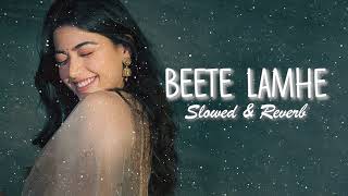 Beete Lamhe Slowed amp Reverb The Train  KK  Mithoon  Emraan Hashmi Geeta Basra [upl. by Conni713]