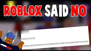 Roblox denied my rollback request [upl. by Eilujna]