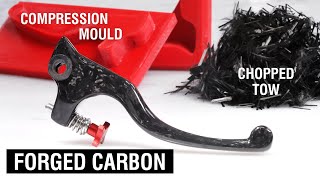 Make Forged Carbon Fibre Parts Using Compression Moulding [upl. by Fayth]