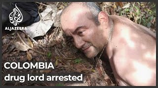 Colombias most wanted drug lord arrested [upl. by Livvy396]