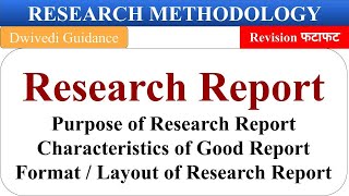 Research Report writing research report in research methodology research report format research [upl. by Alletnahs]