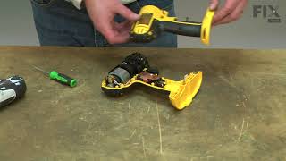 DeWalt Cordless Drill Repair  How to Replace the Transmission [upl. by Elka395]