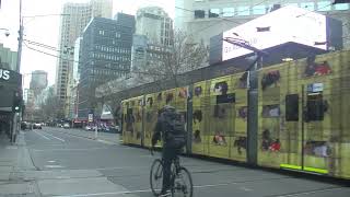 Melbourne Art Tram D2 5012 Arrears Window by Dr Destiny Deacon Elizabeth St [upl. by Nahtnhoj779]