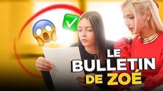 ON A REÇU LE BULLETIN DE NOTES DE ZOÉ  😱 JE NE MATTENDAIS PAS À ÇA [upl. by Clayton]