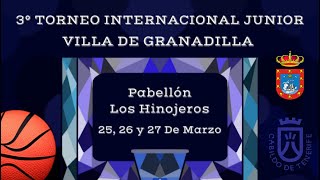 5 y 6  III Torneo Internacional Junior 2024 Villa de Granadilla [upl. by Netsyrc973]