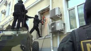 Russian special police SPETSNAZ vs Armored Building Tactical Action [upl. by Oakman260]