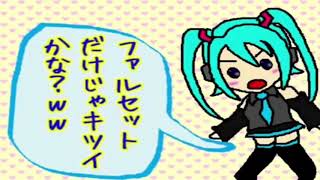 【KKuroha】Hatsune Miku High Range Test [upl. by Aihseyn]