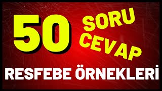 50 Farklı Resfebe Soru ve Cevapları Örnekler 1 Resimli bulmaca [upl. by Annovoj]