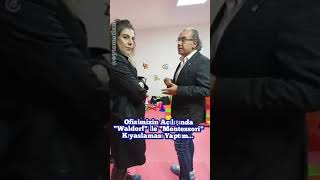 Ofisimizin Açılış GecesindequotWaldorfquot le quotMontessoriquot Kıyaslaması Yaptım [upl. by Arret]