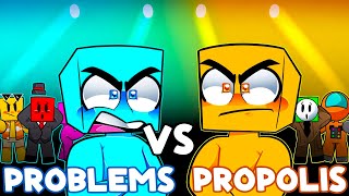 Batalha de RAP  Problems VS Propolis [upl. by Ycak]