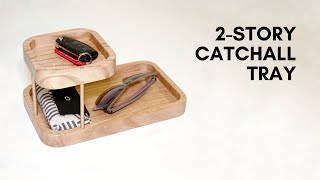 Modern Catchall Tray  Key Tray [upl. by Enomsed]