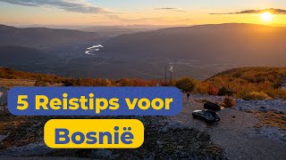 5 Praktische Reistips voor jouw Vakantie in Bosnië en Herzegovina 🇧🇦 💡 [upl. by Zailer]