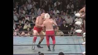 Giant Baba amp Bruno Sammartino vs Tiger Jeet Singh amp Umanosuke Ueda October 9th 1981 [upl. by Haile]