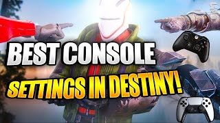 STOP USING WRONG SETTINGS  BEST DESTINY 2 SETTINGS IN 2023 FOR CONSOLE PLAYERS [upl. by Keelin42]