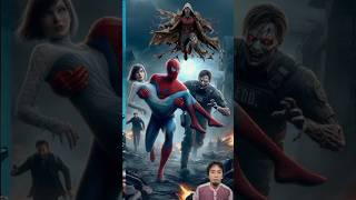 Evolution of spiderman spiderman residentevil shorts avengers spiderman2 youtubeshorts ai yt [upl. by Ailil797]