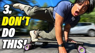 15 Mistakes Beginner Electric Skateboarders Make [upl. by Nodearb]