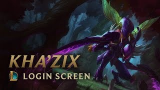 KhaZix the Voidreaver  Login Screen  League of Legends [upl. by Nage971]