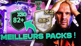 MES 2 CHOIX 88 ICONE TOTY ET LES MEILLEURS PACKS DU JEU VIVE LES 82X20 SUR FC24 [upl. by Suedaht]