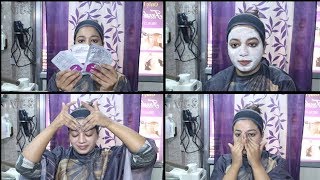 How To Do Diamond Facial At Home  Parlour Style  Easy And Simple Facial [upl. by Timmi]