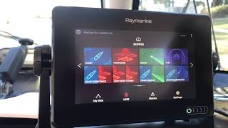 how to simple guide on FLIR m232 camera operations on a Raymarine Axiom chart plotter [upl. by Gav911]