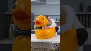 Chocolate Duck 🦆  mini woodtoywoodworking art skill handcrafts  shorts trending [upl. by Gronseth548]