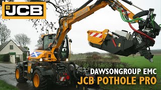 JCB Pothole Pro Testimonial with DawsonGroup EMC [upl. by Arykahs540]