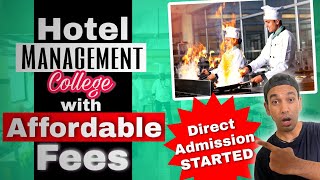 ये है Hotel Management college With Affordable fees Hotel Management college Review Hospitality [upl. by Aryk]